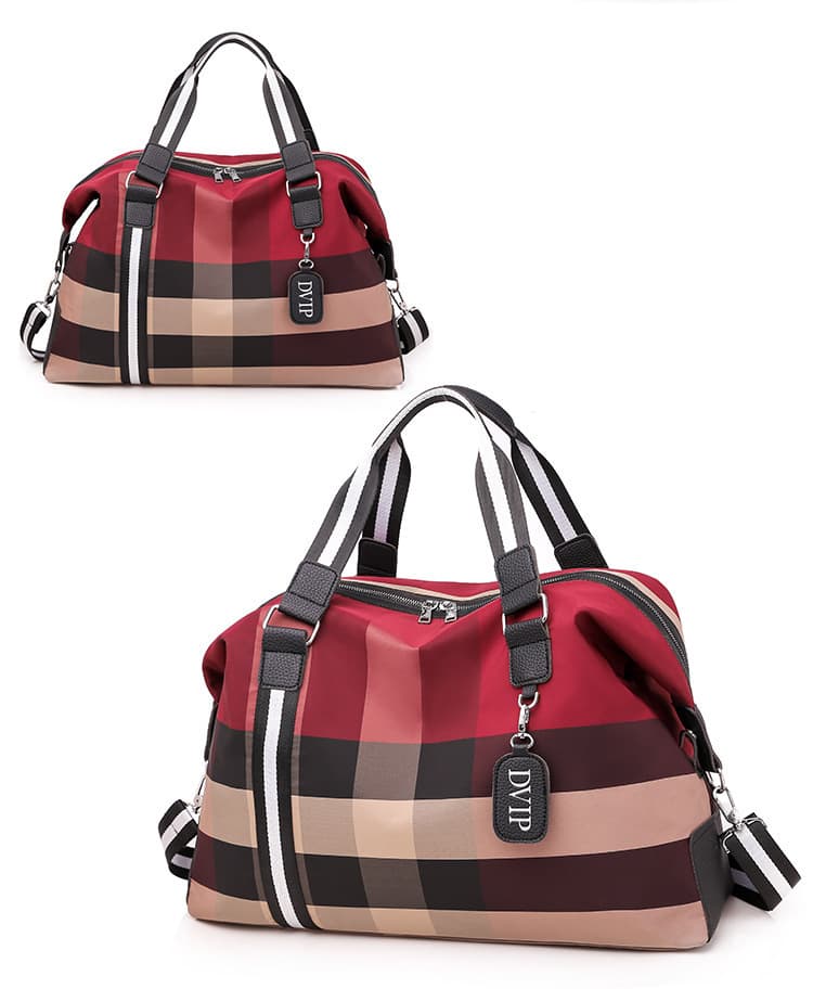 Nylon travel duffel bag thumbnail 2