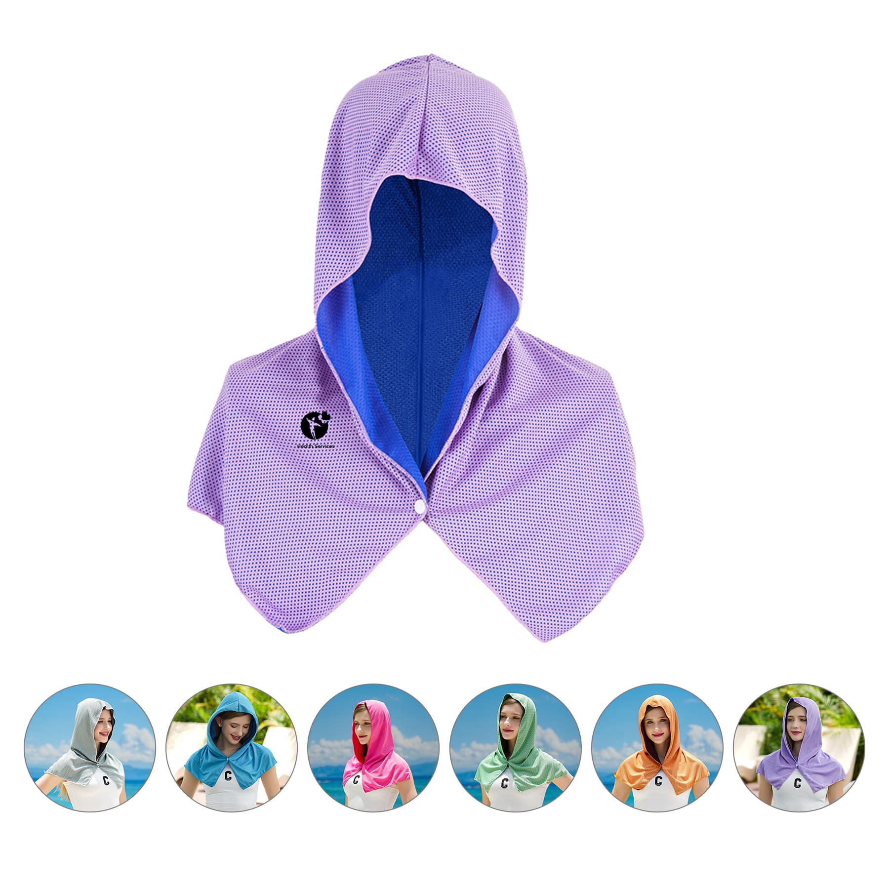 Sport Cooling Hoodie Towel