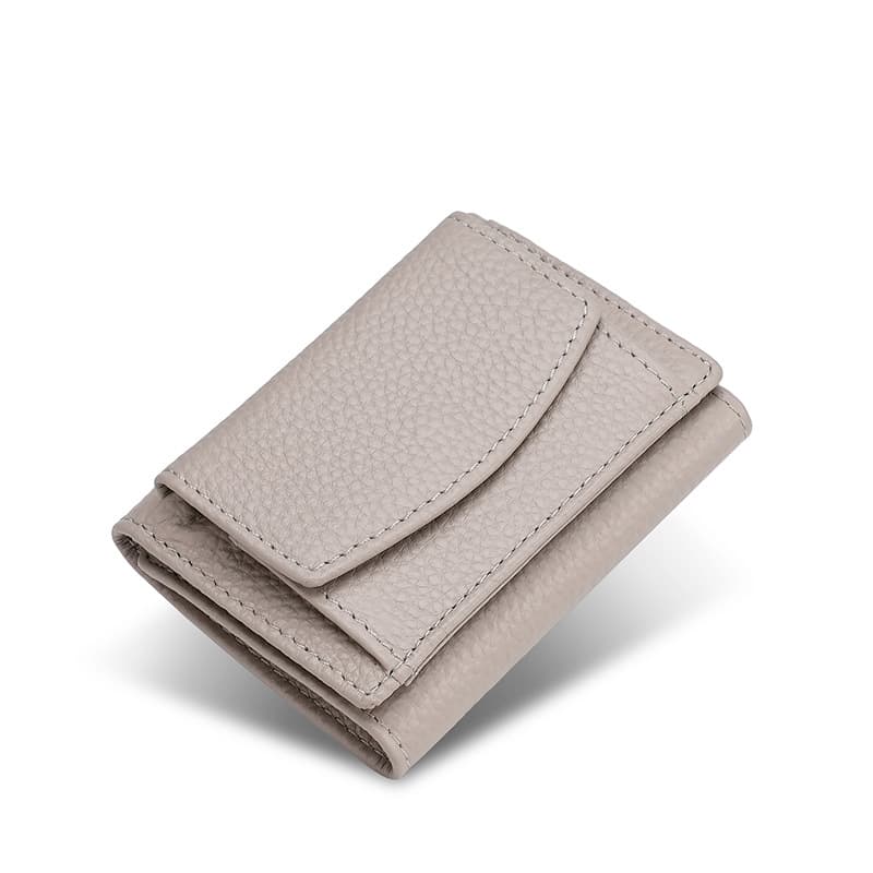 Genuine Leather mini ladies purse wallet thumbnail 9