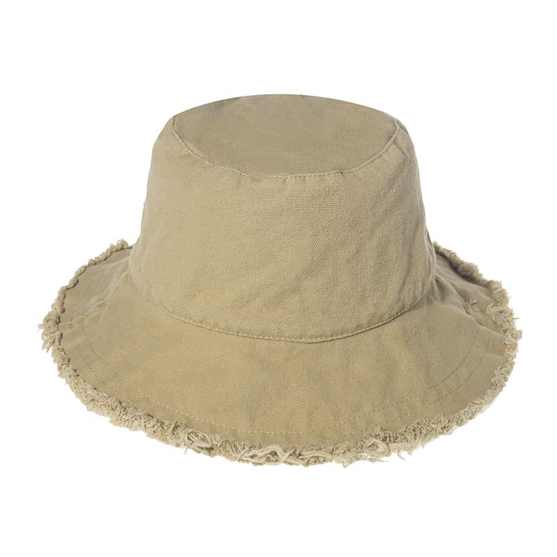 Wide Brim Cotton Sun Bucket Hat thumbnail 9