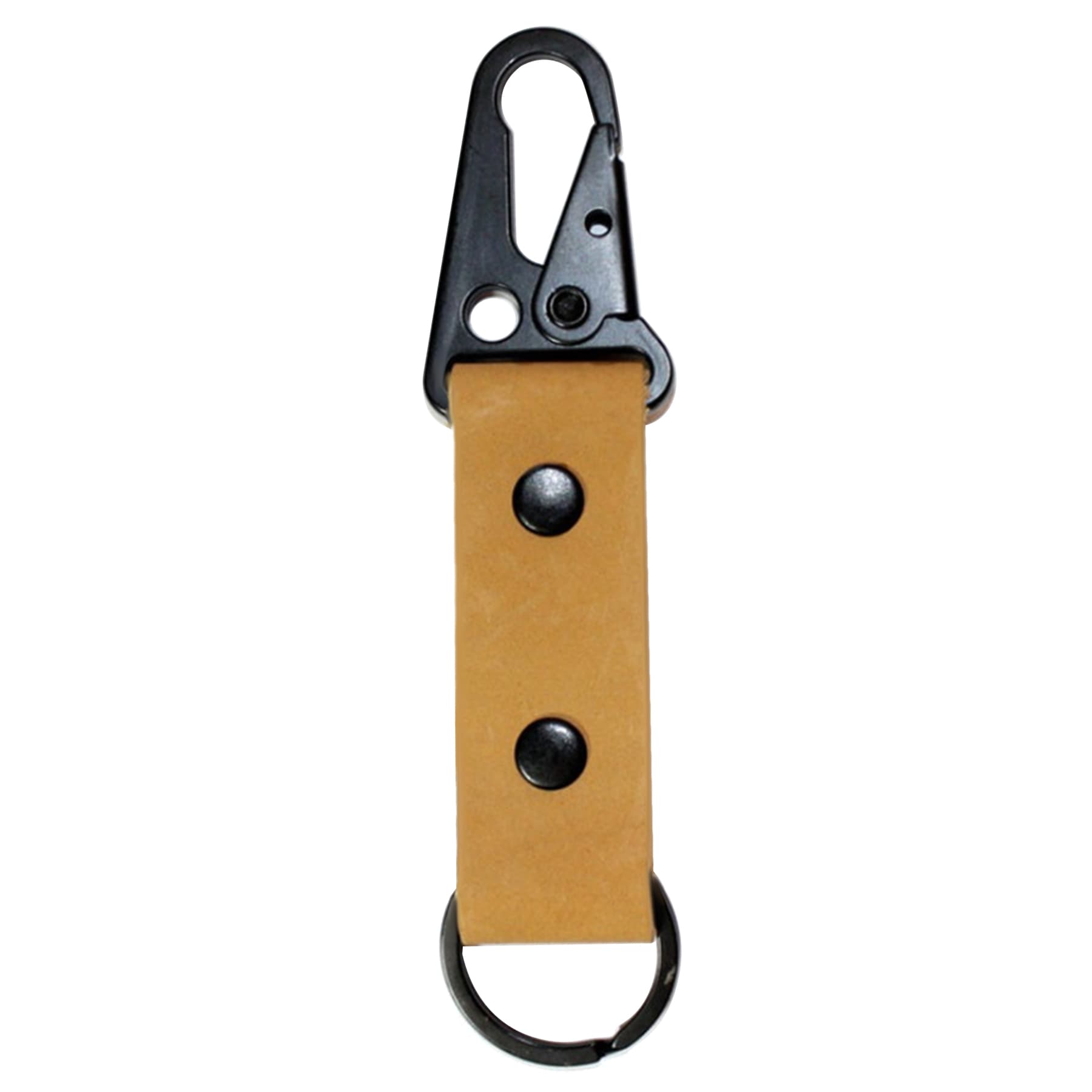 Leather Carabiner Zinc Alloy Key Holder thumbnail 2