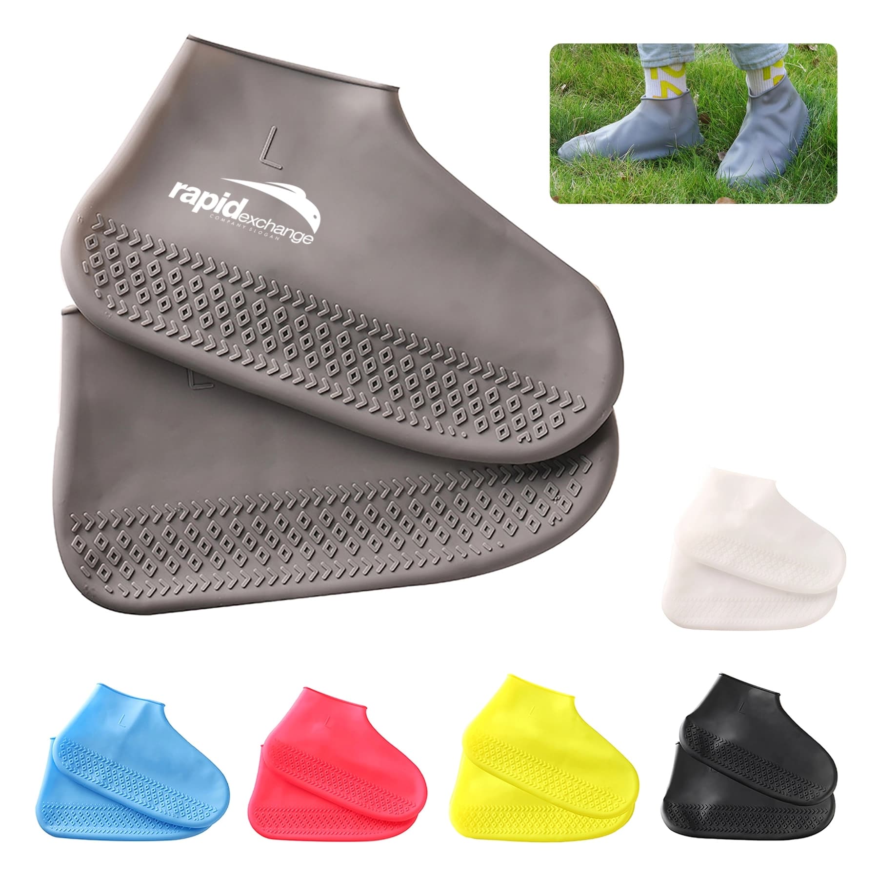 Silicone Waterproof Shoe Covers thumbnail 2