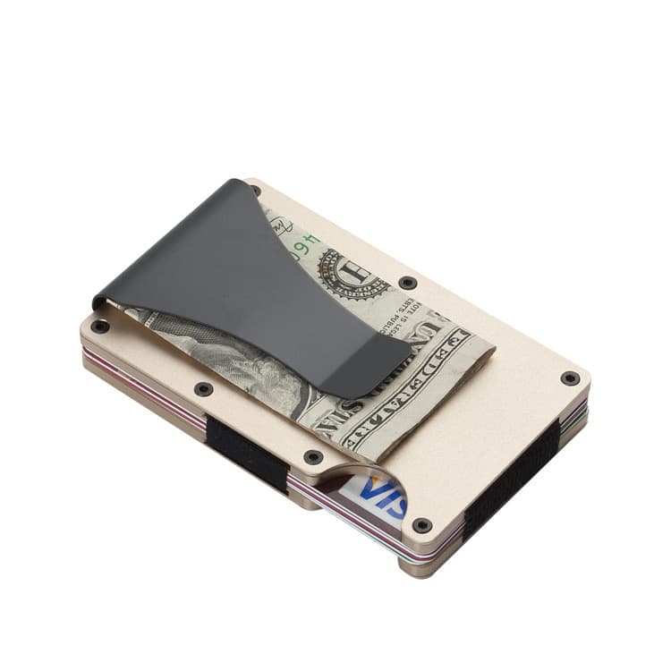 Minimalist Aluminum Metal Wallet thumbnail 14