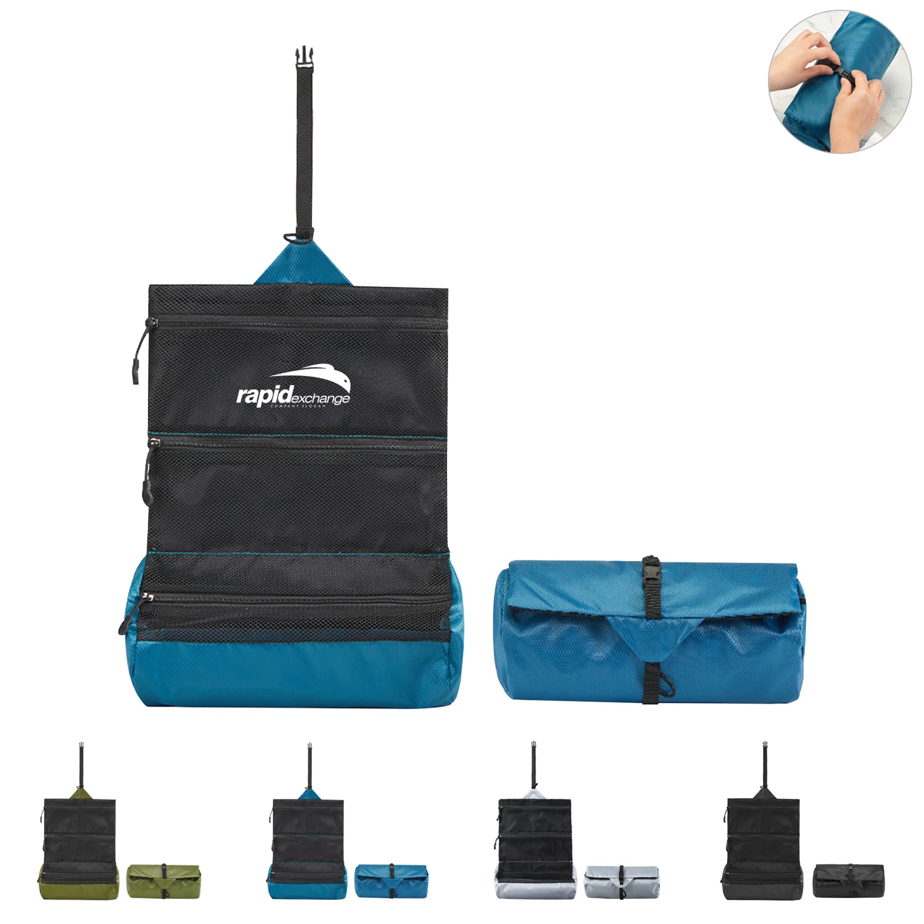 Travel Waterproof Foldable Outdoor Storage Toiletry Bags