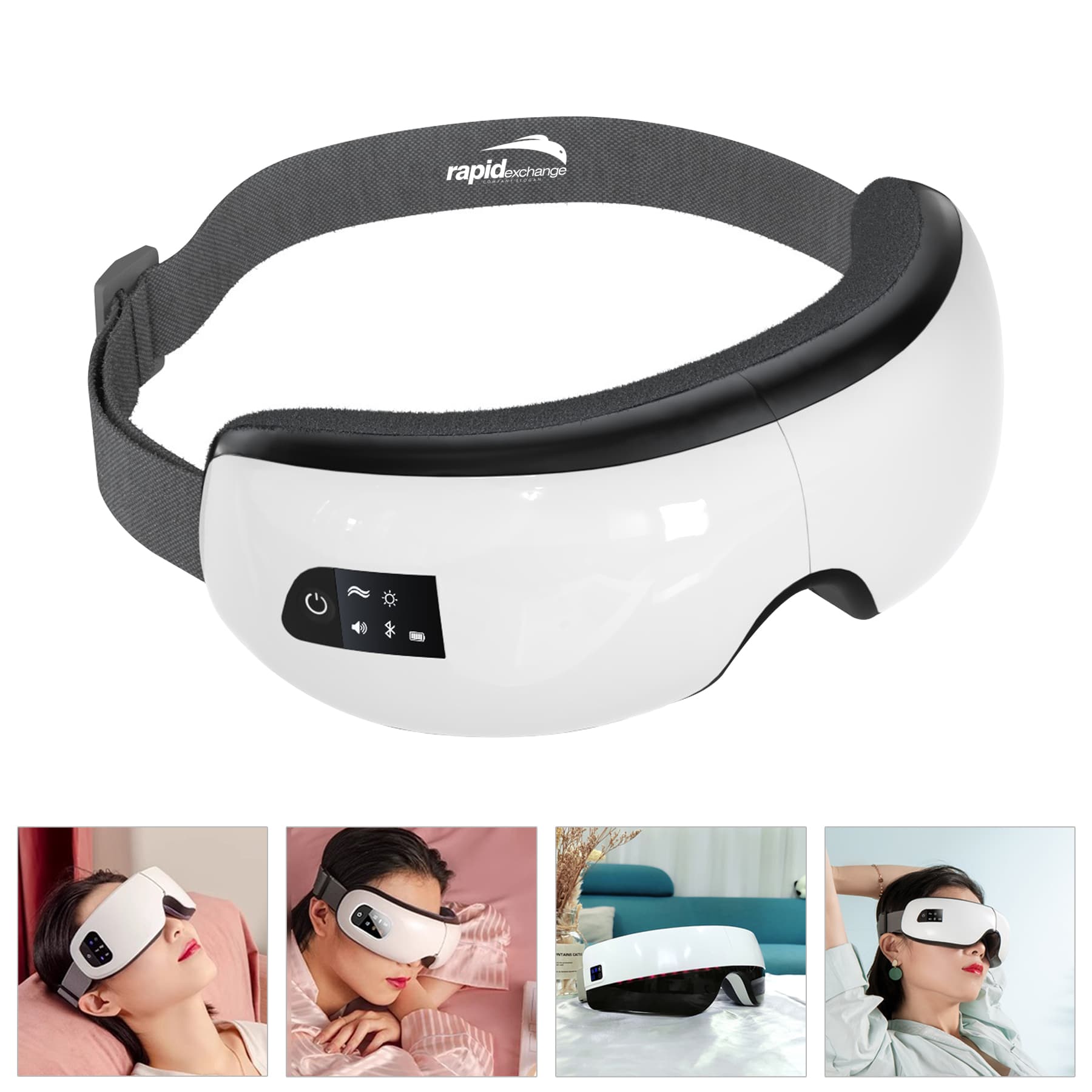 4D Electric Eye Massager with Heat Compression  9S