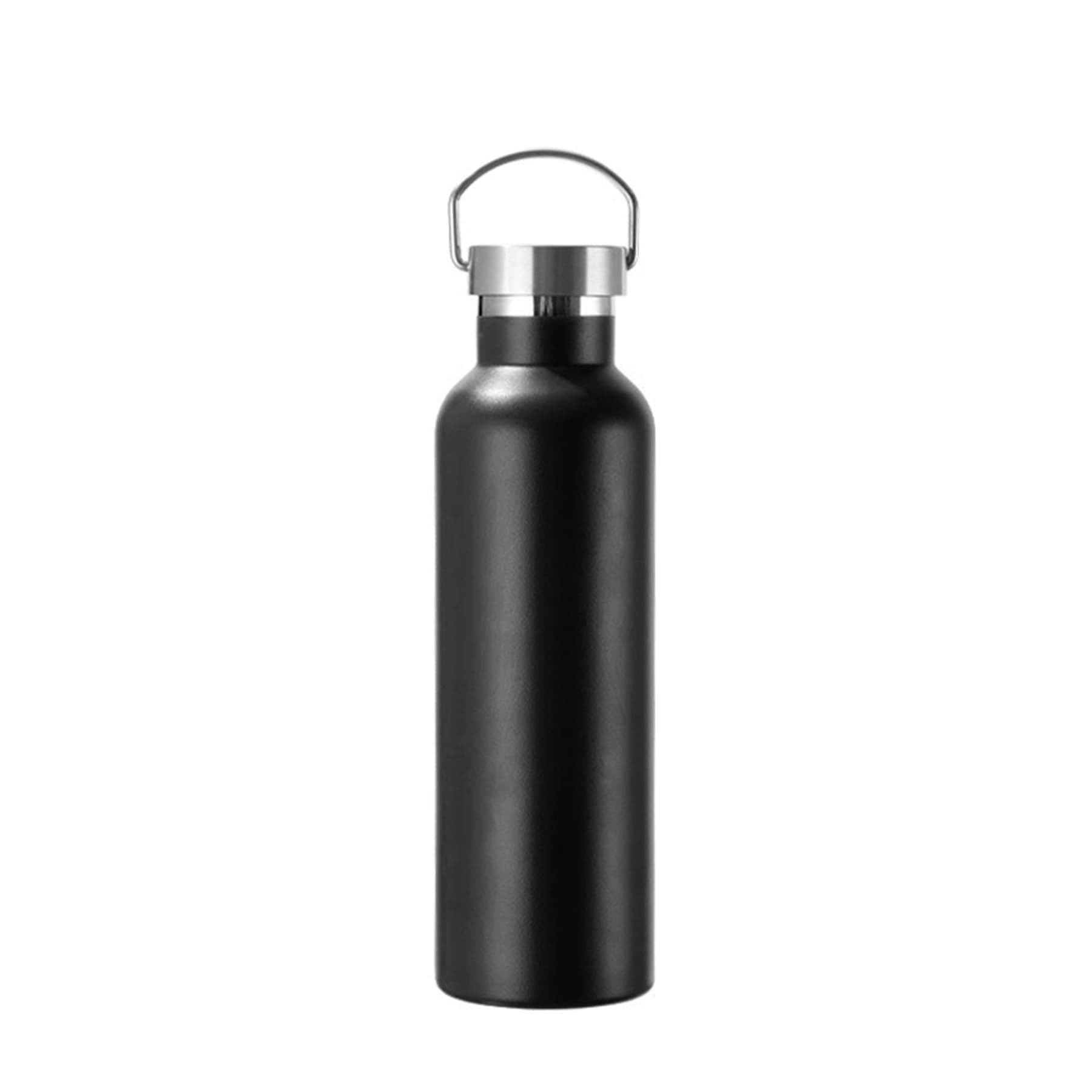 750ml double wall stainless steel bottle with bamboo lid thumbnail 11