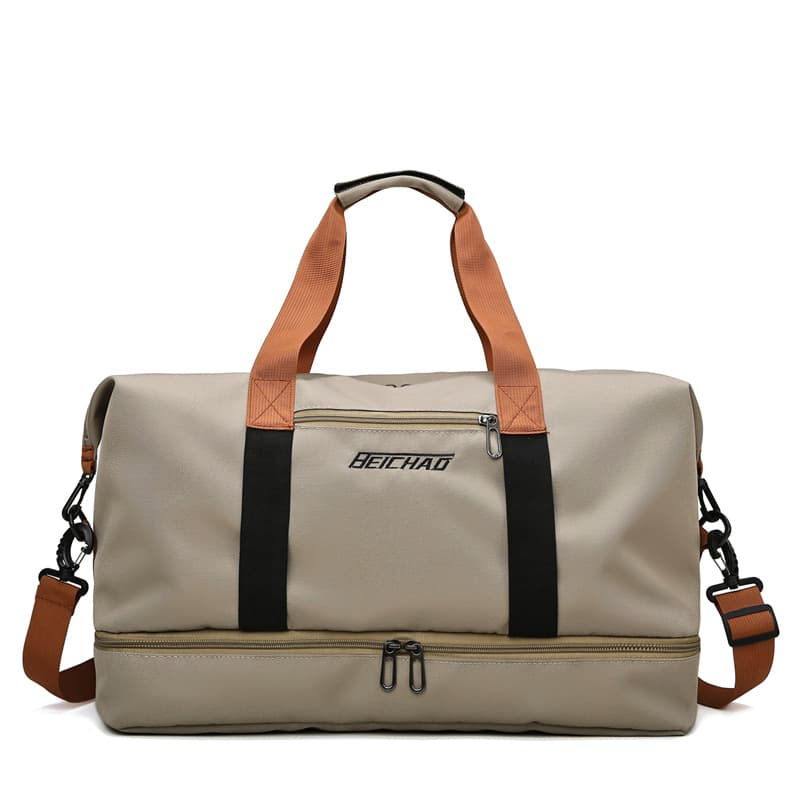 Oxford Gym Duffel Bag with Luggage strap thumbnail 5