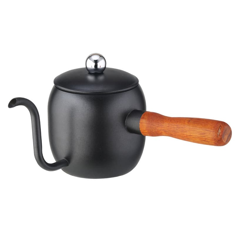 Wooden Handle Coffee Pot thumbnail 3