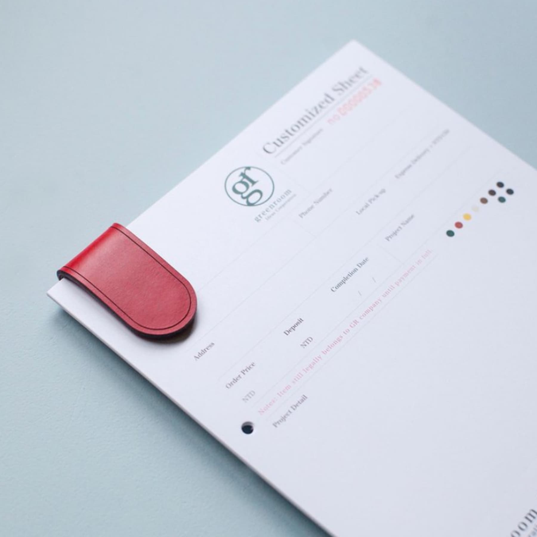 Magnetic Leather Bookmark thumbnail 6