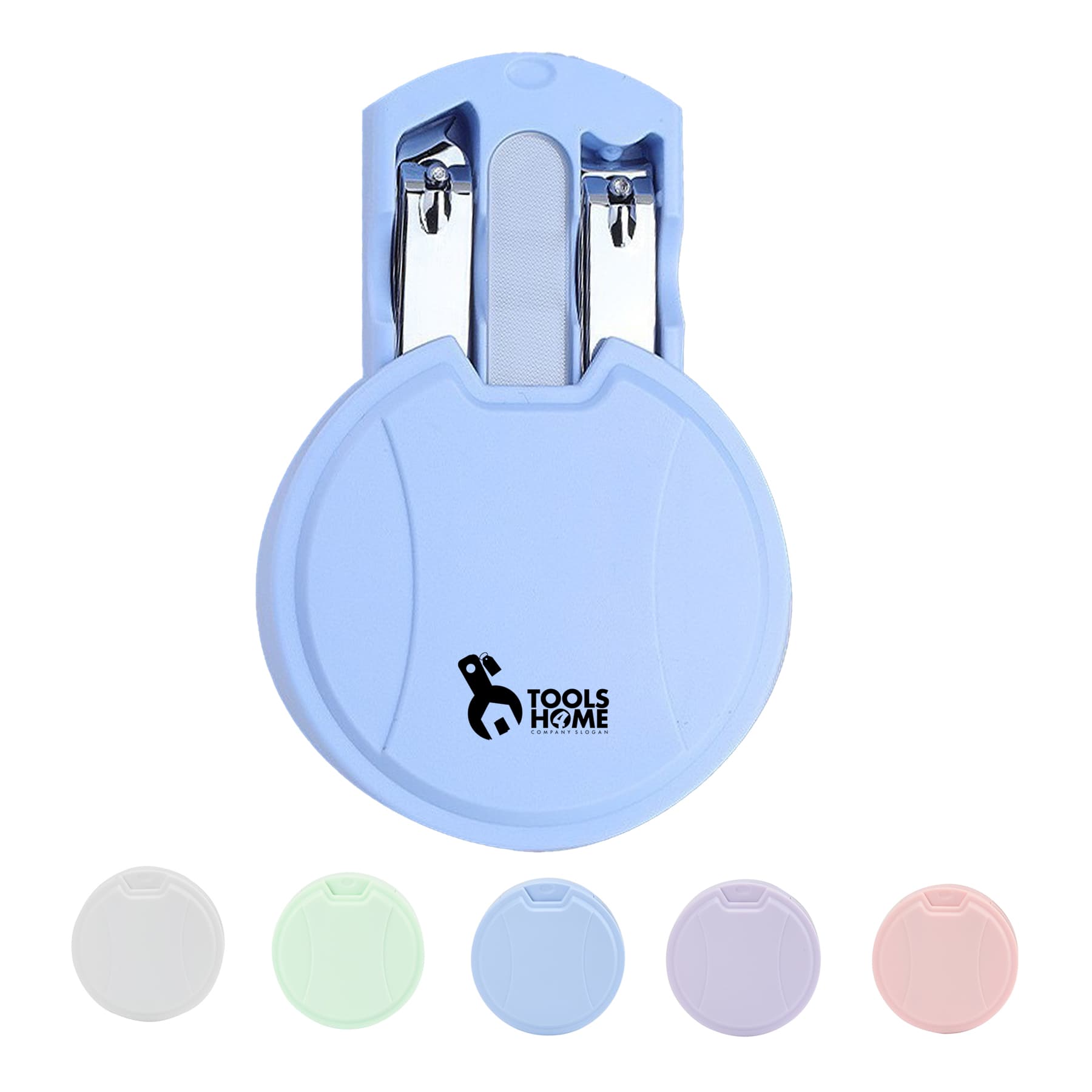 Portable Nail Clippers Stainless Steel Toenail Clippers Set