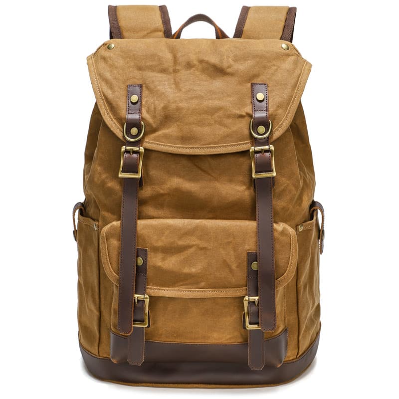 Unisex Canvas Casual Rucksack thumbnail 5