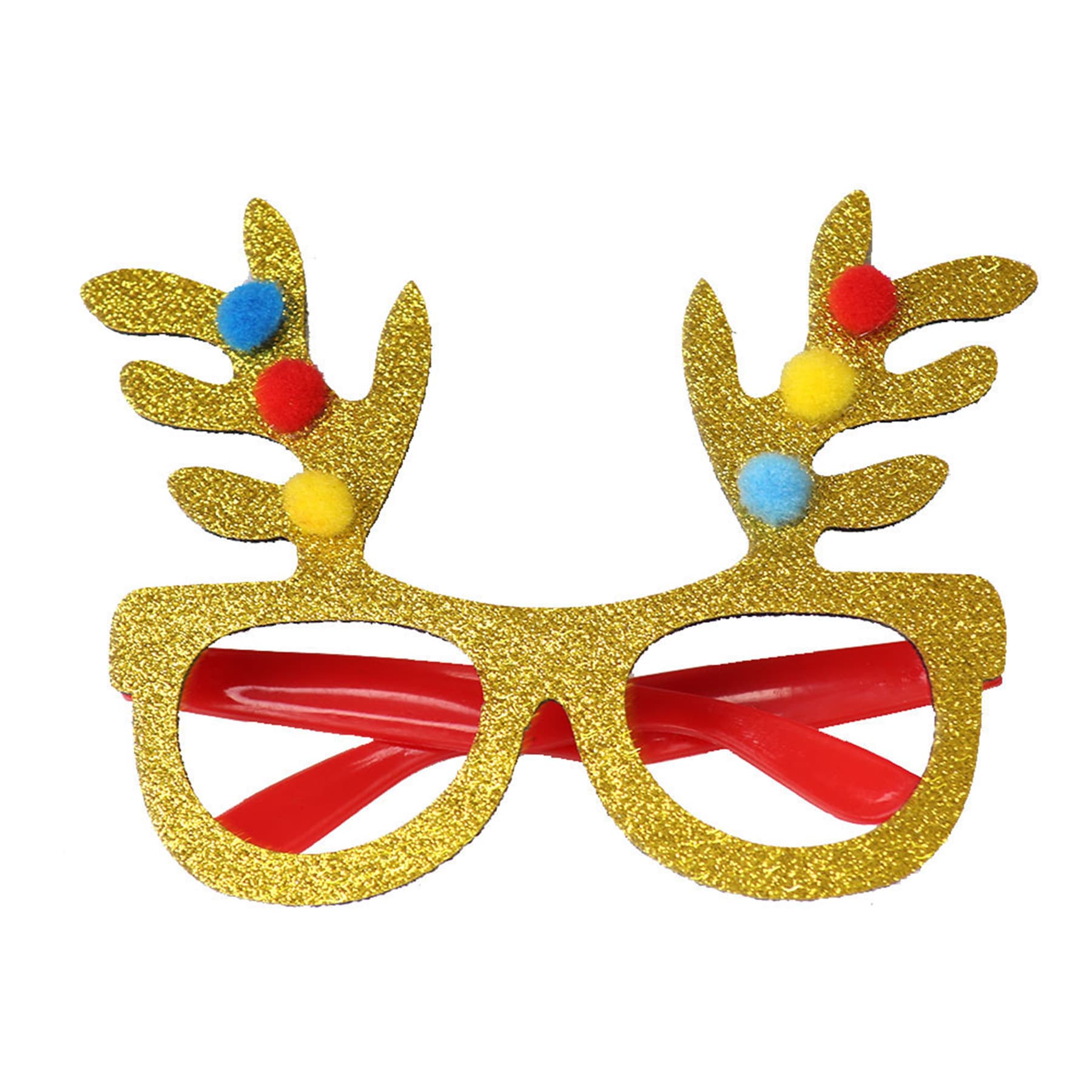 Christmas Decorated Plastic Glasses thumbnail 32