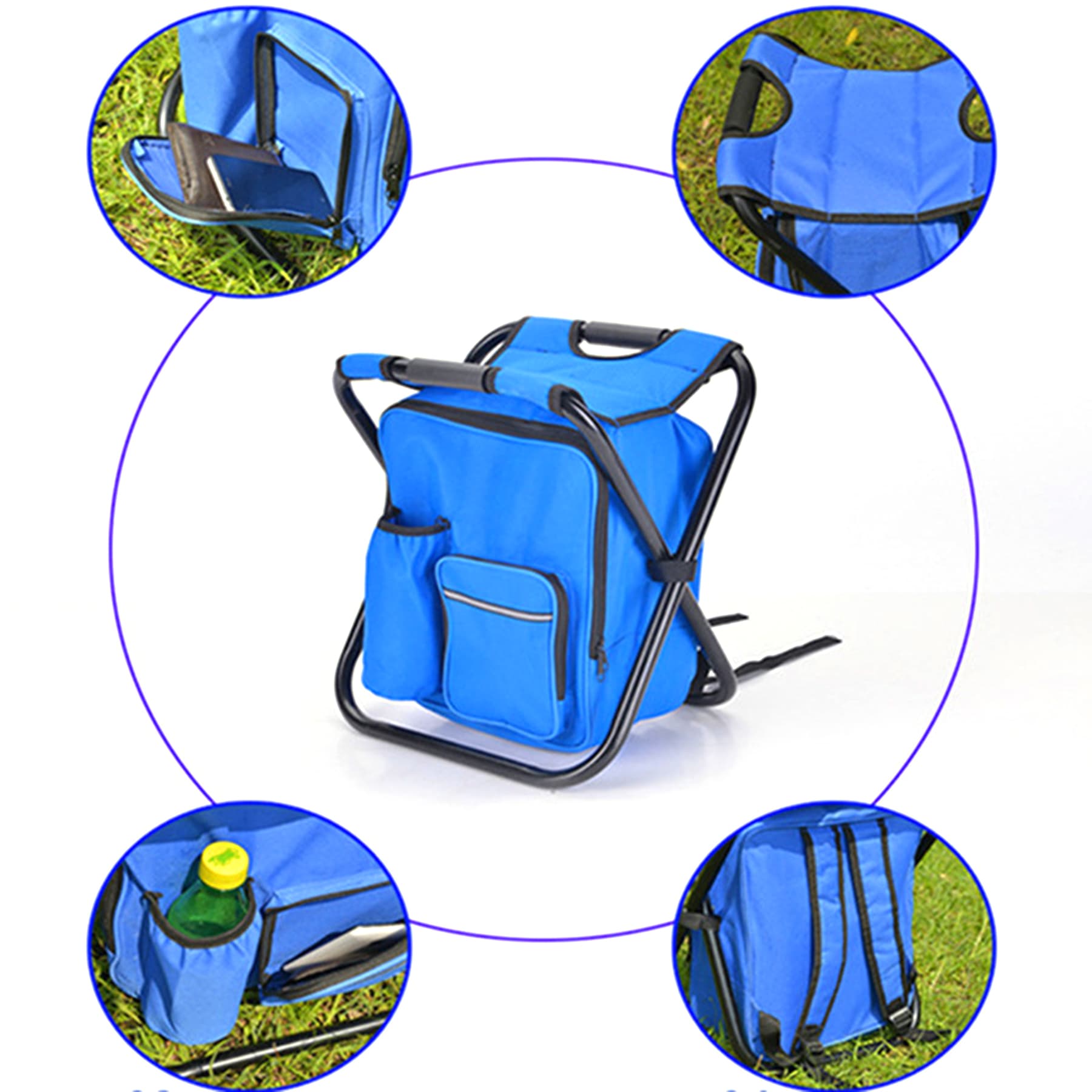 Picnic Backpack Cooler Chair thumbnail 5