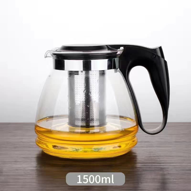 High Heat Resistance Glass Teapot With Filter