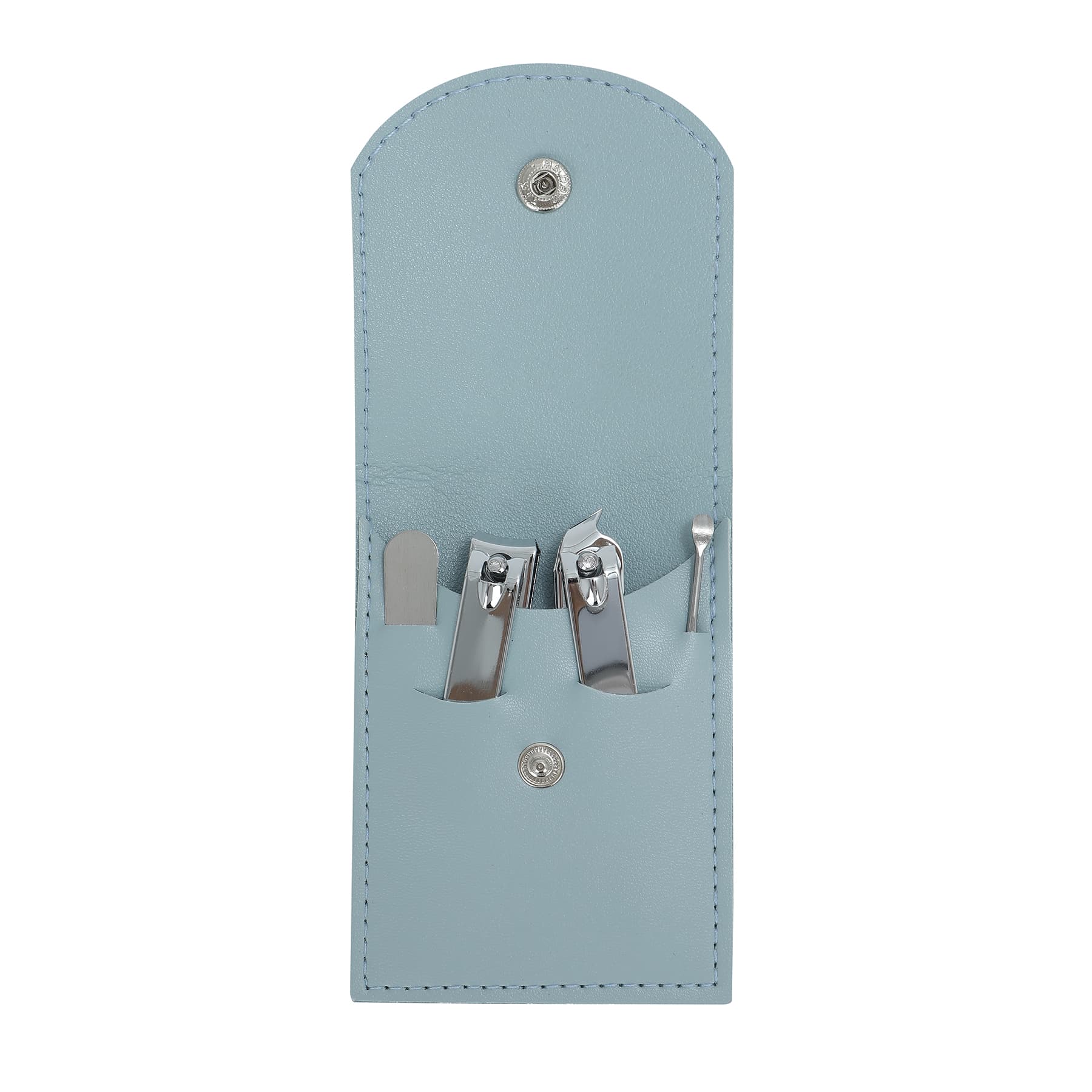 4Pcs Nail Scissors Manicure Set With Pu Leather thumbnail 3