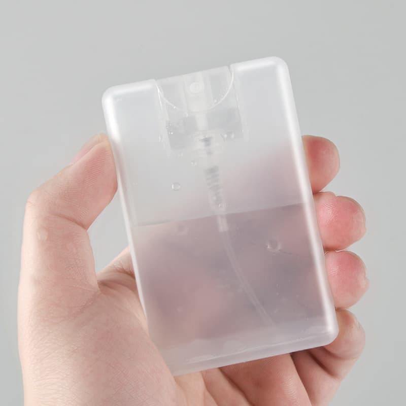 20Ml Card Case-Like Plastic Hand Sanitizer Spray Bottles thumbnail 2