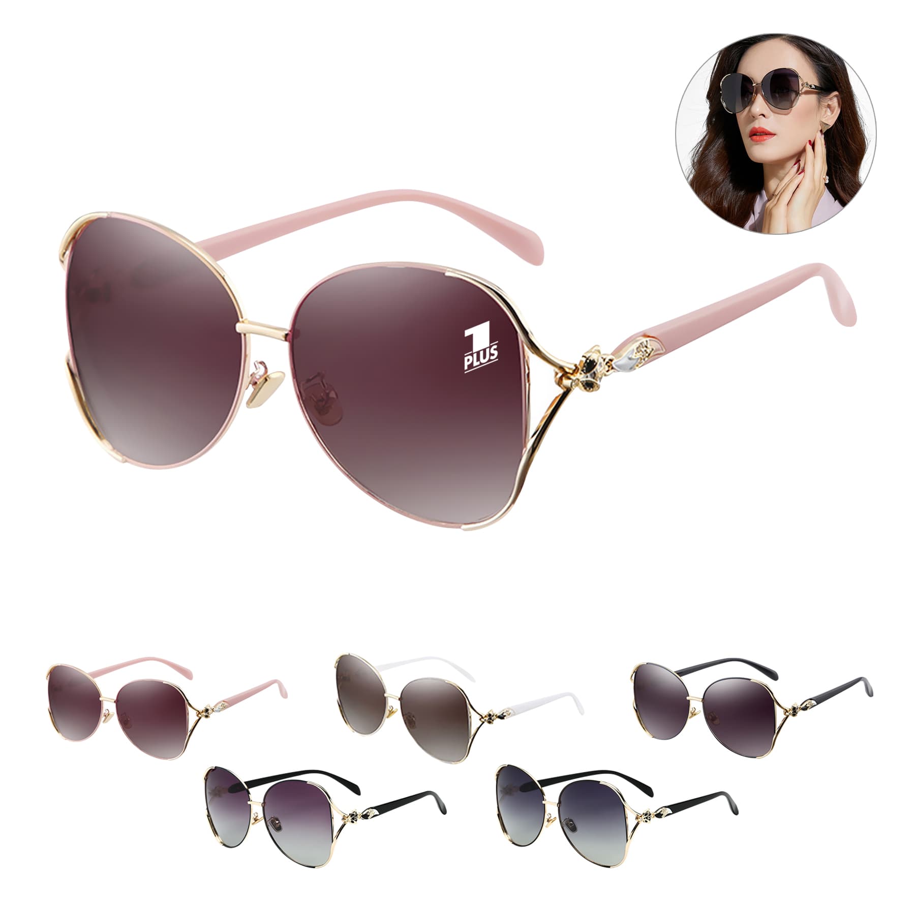 Female luxury sunglasses