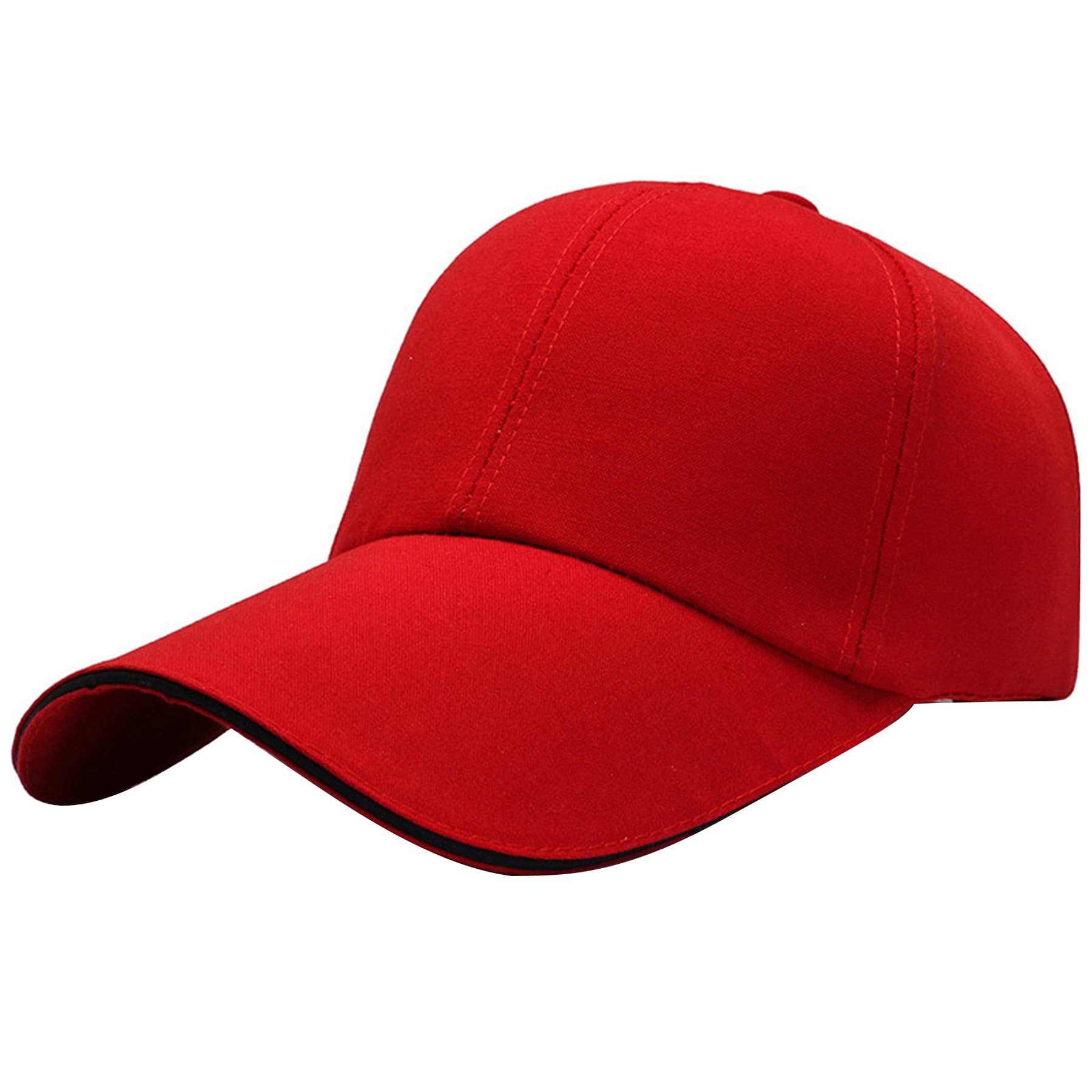 6 Panels Cotton Twill Peaked Cap thumbnail 5