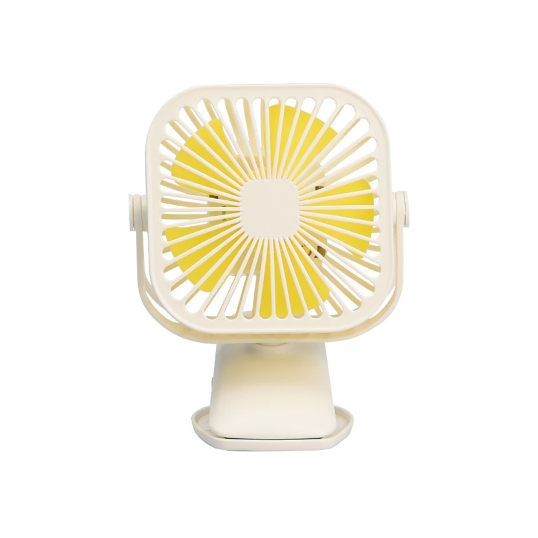 Rechargeable USB Desk Clip Fan w/ LED Light thumbnail 5