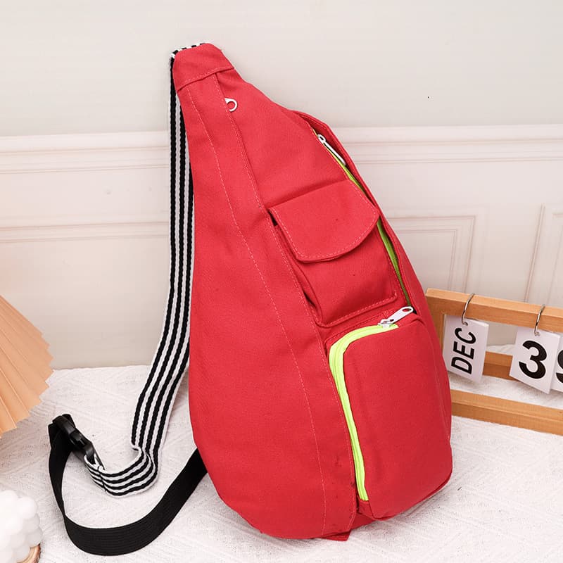 Sling Chest Bag with Adjustable Rope Shoulder Strap thumbnail 6