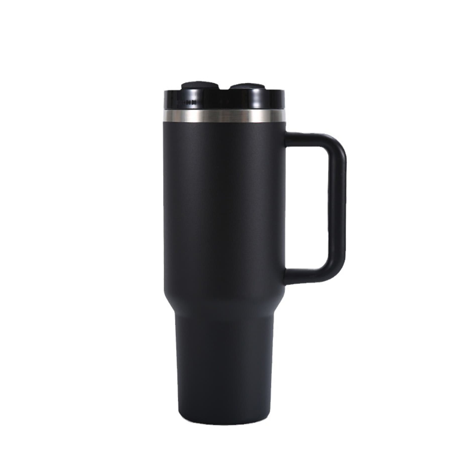 40oz Insulated Stainless Tumbler with Silicone Handle thumbnail 19