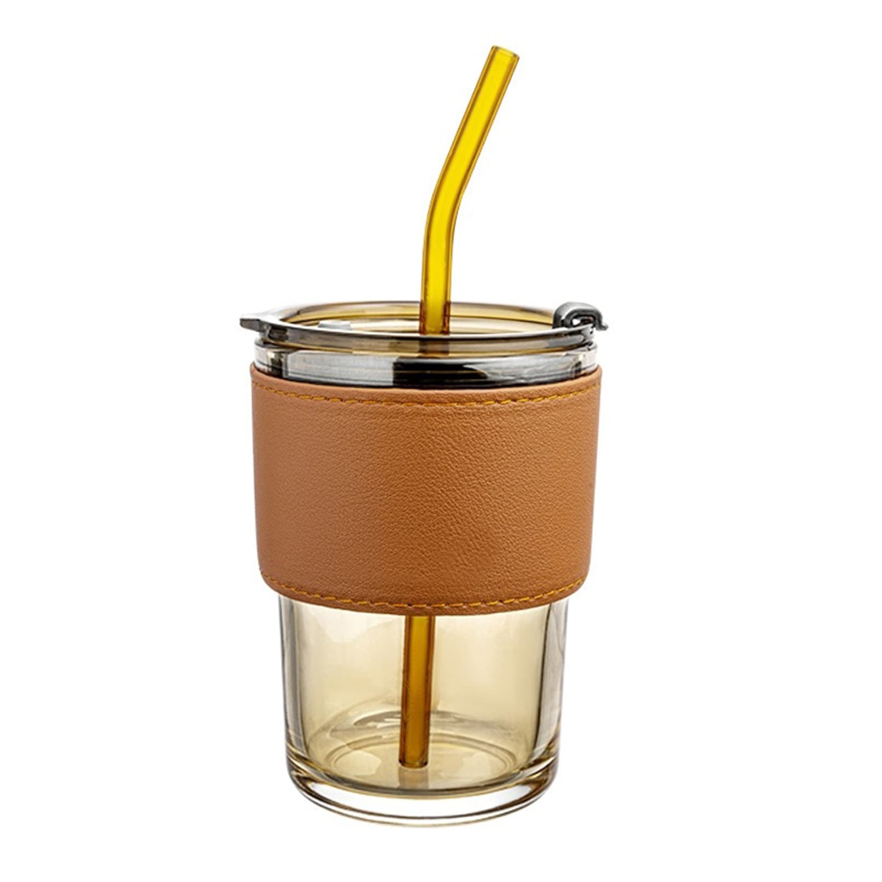 Coffee Cup With Cap And Straw thumbnail 6
