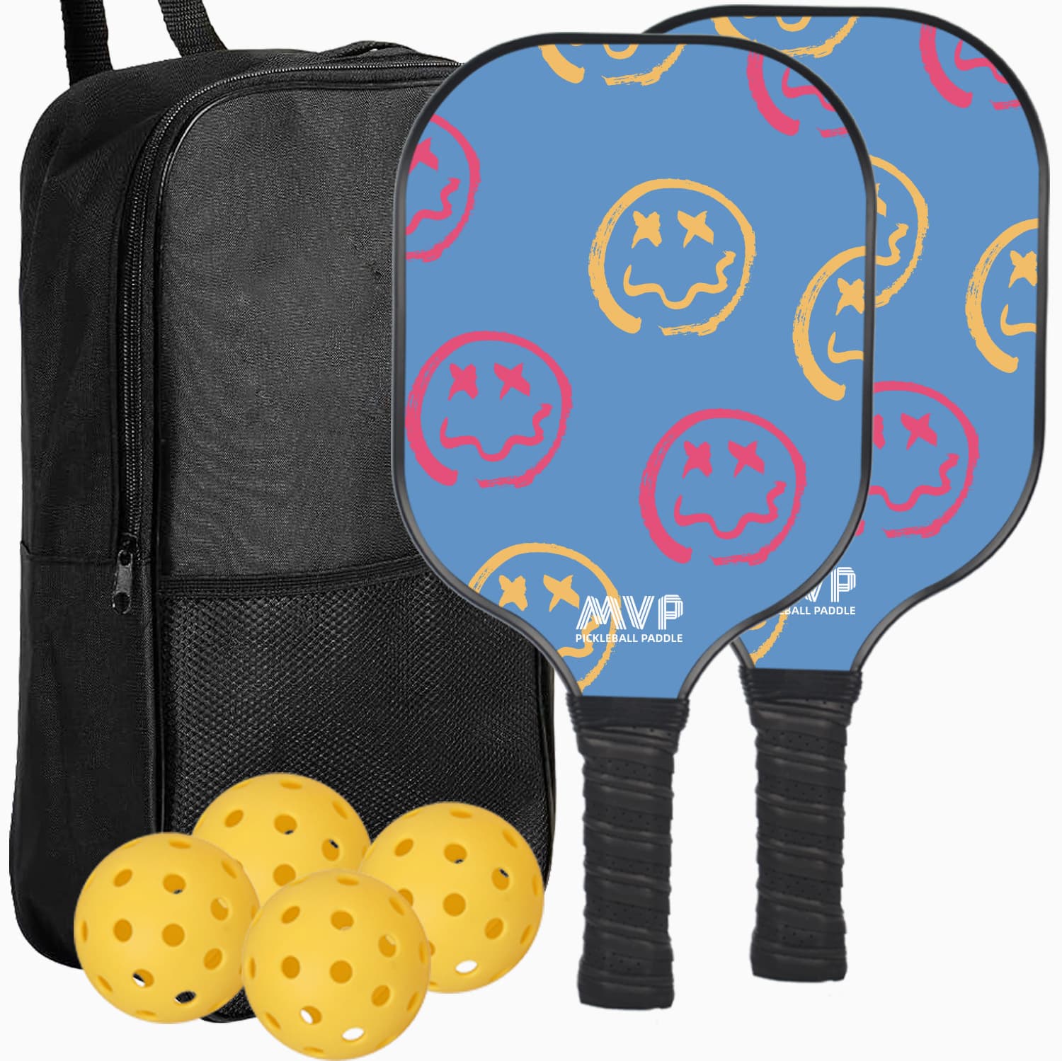 Wood Pickleball Paddles Set of 2 thumbnail 2