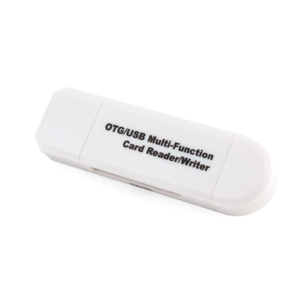 SD Card Reader High Speed USB Adapter Dual Slots Memory thumbnail 2