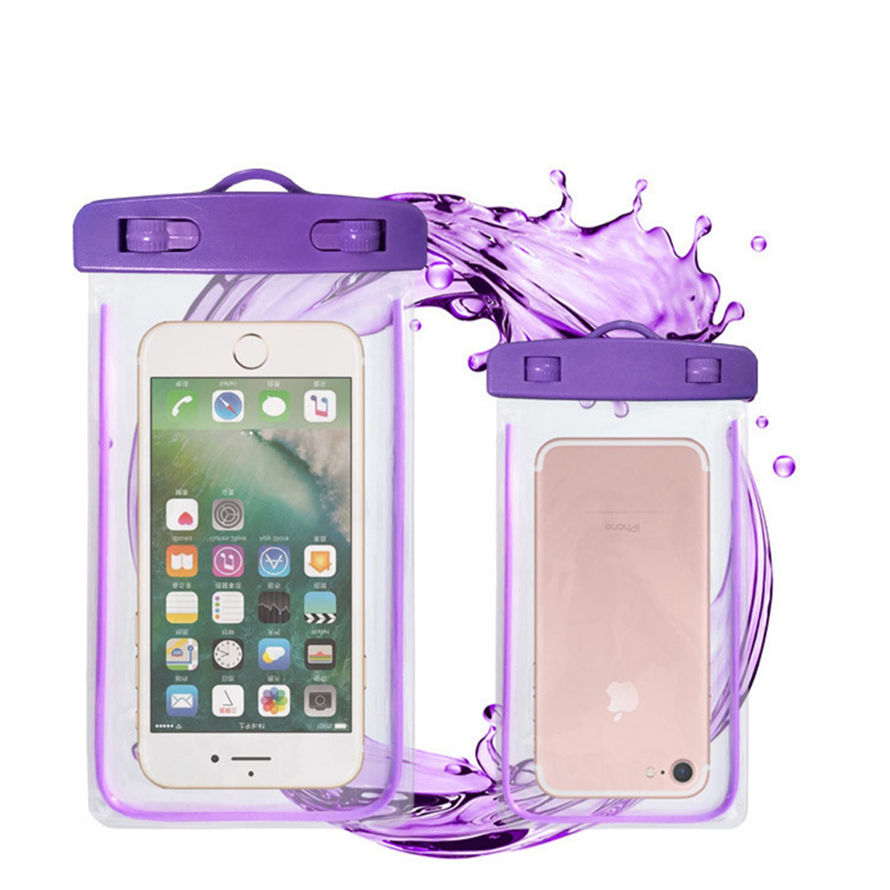 High Quality TPU Waterproof Phone Case with Luminous Light  thumbnail 4