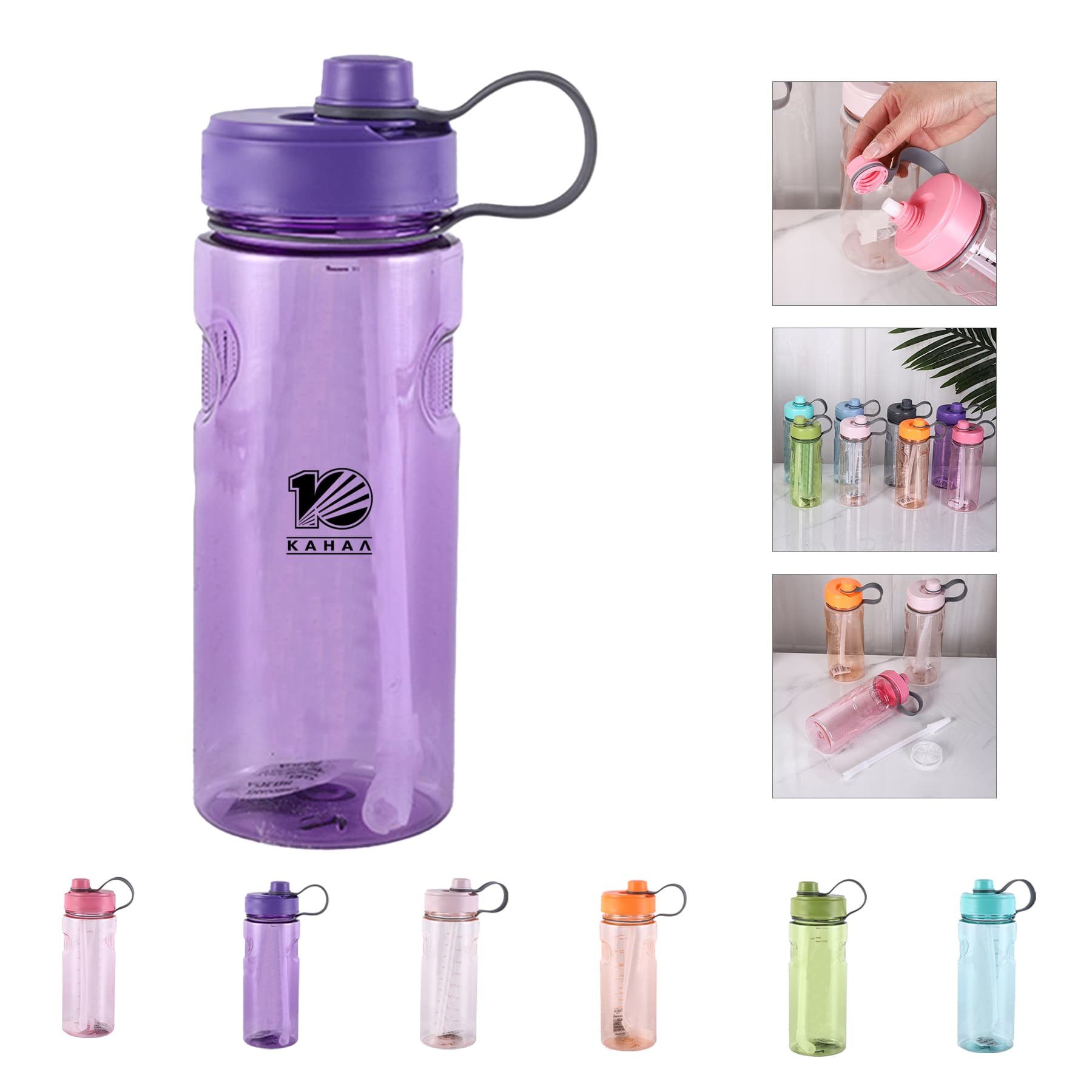 Leakproof BPA Free Water Bottle 34oz