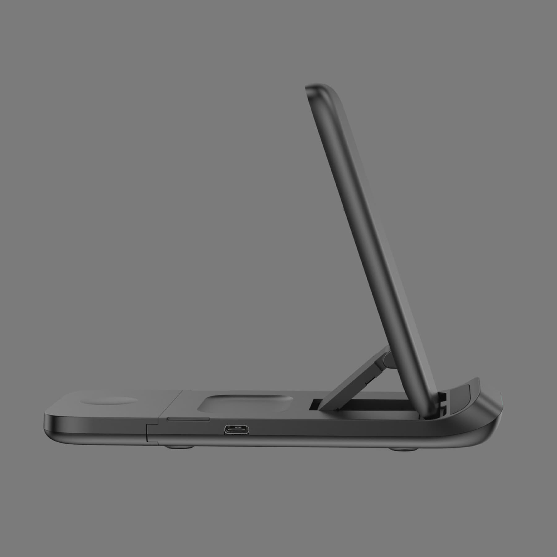 Wireless Charging Dock With 3-in-1 Multifunctionality thumbnail 7