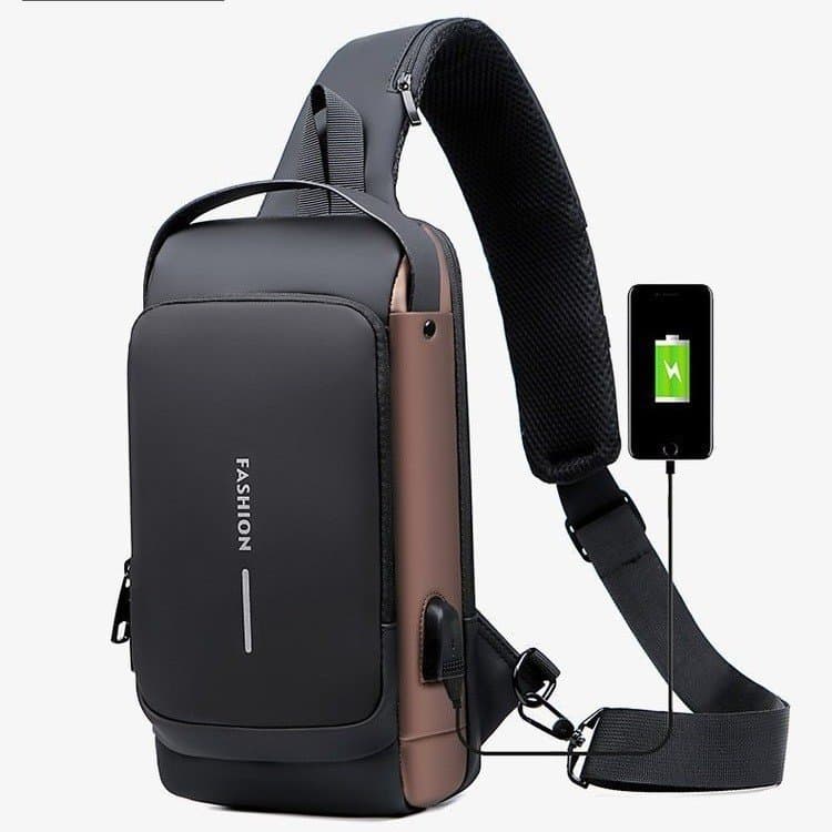 Waterproof Daypack Casual Cross-body Shoulder Bag thumbnail 3