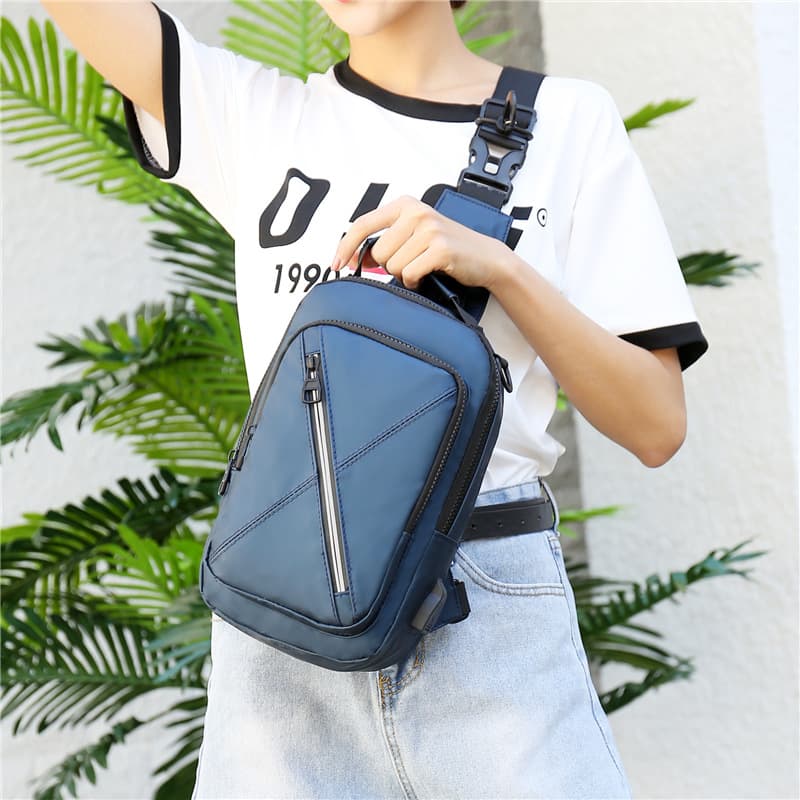 Nylon Crossbody Sling Bag thumbnail 4