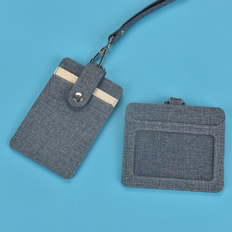 Fabric Badge With Keychain Lanyard thumbnail 2