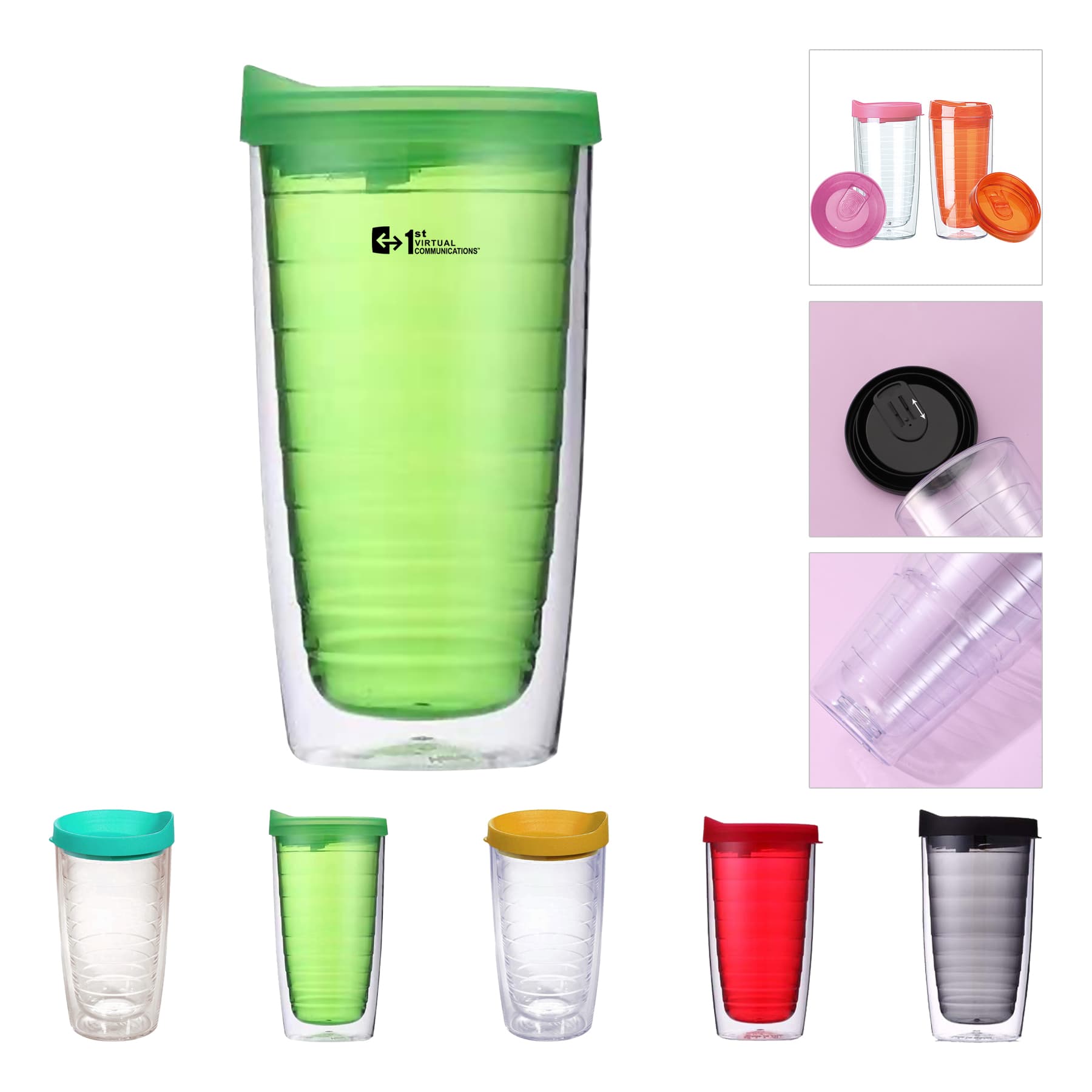 Double Walled Insulated Tumbler 16 Oz