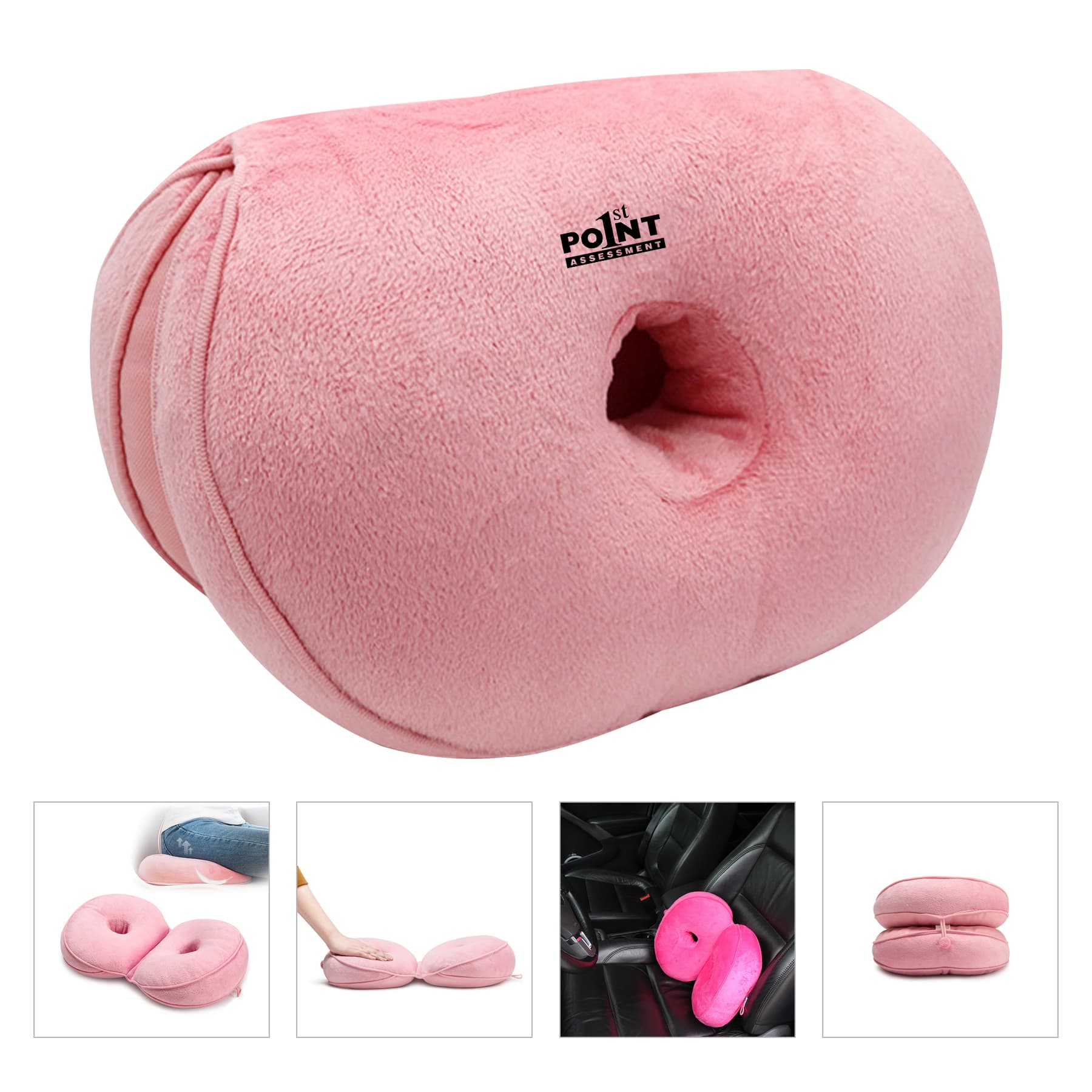 Memory Foam Cushion Seat Hips Lift Up Home Office Pillow