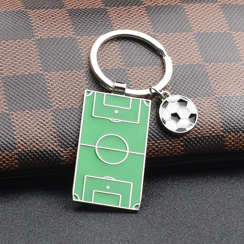 Football Field Keychain Charms