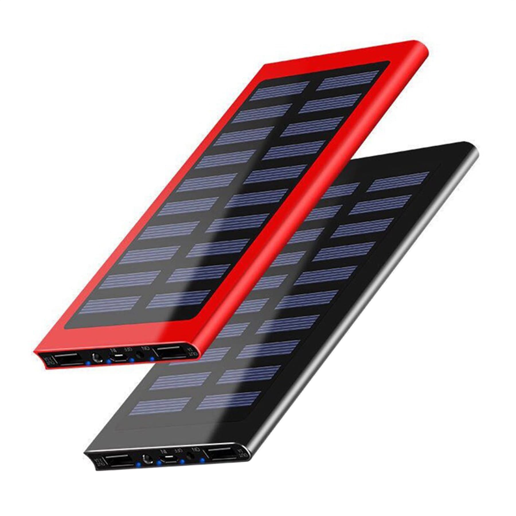 10,000 Mah Wireless Charger & Solar Power Bank thumbnail 2