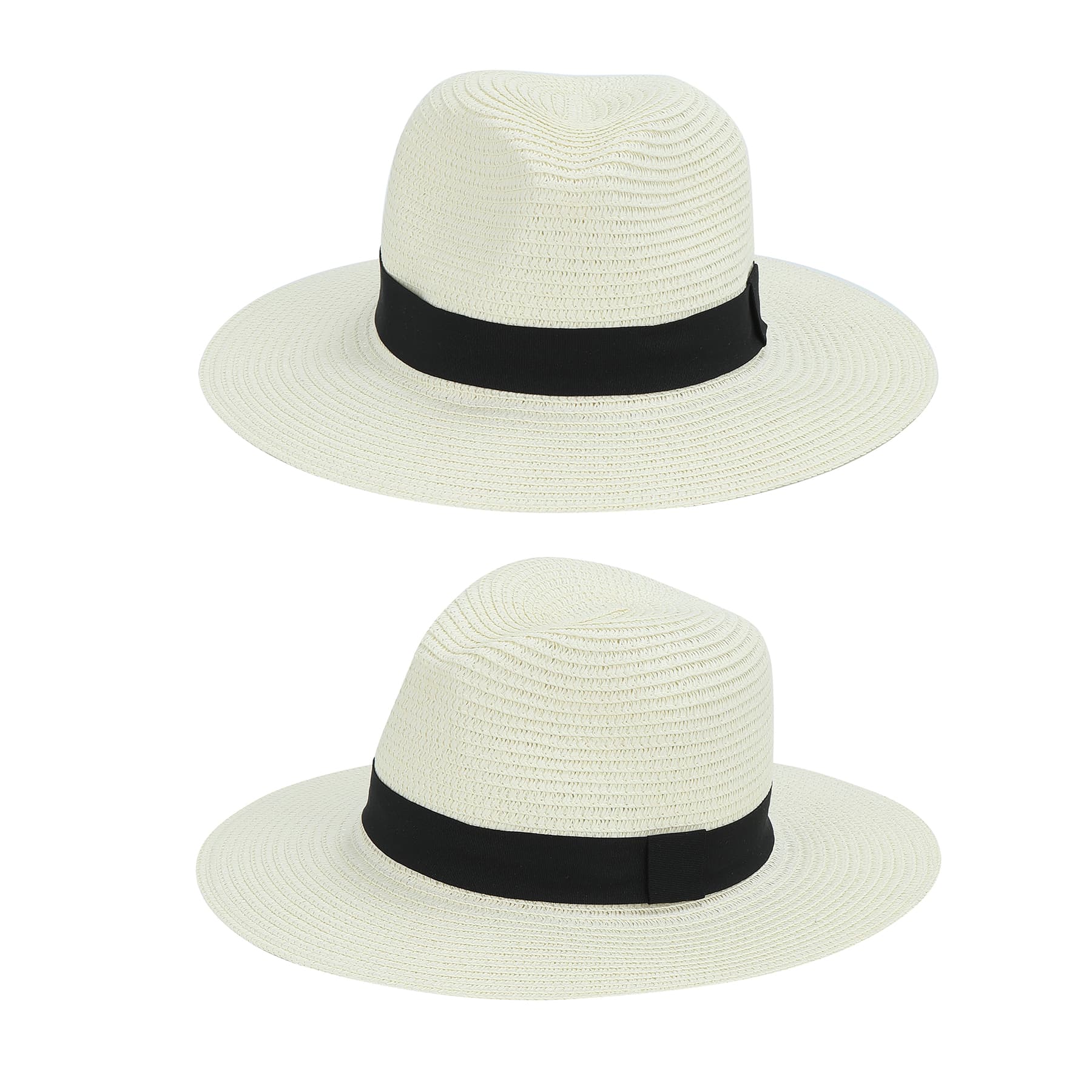 Wide Brim Straw Panama Hat For Women thumbnail 2