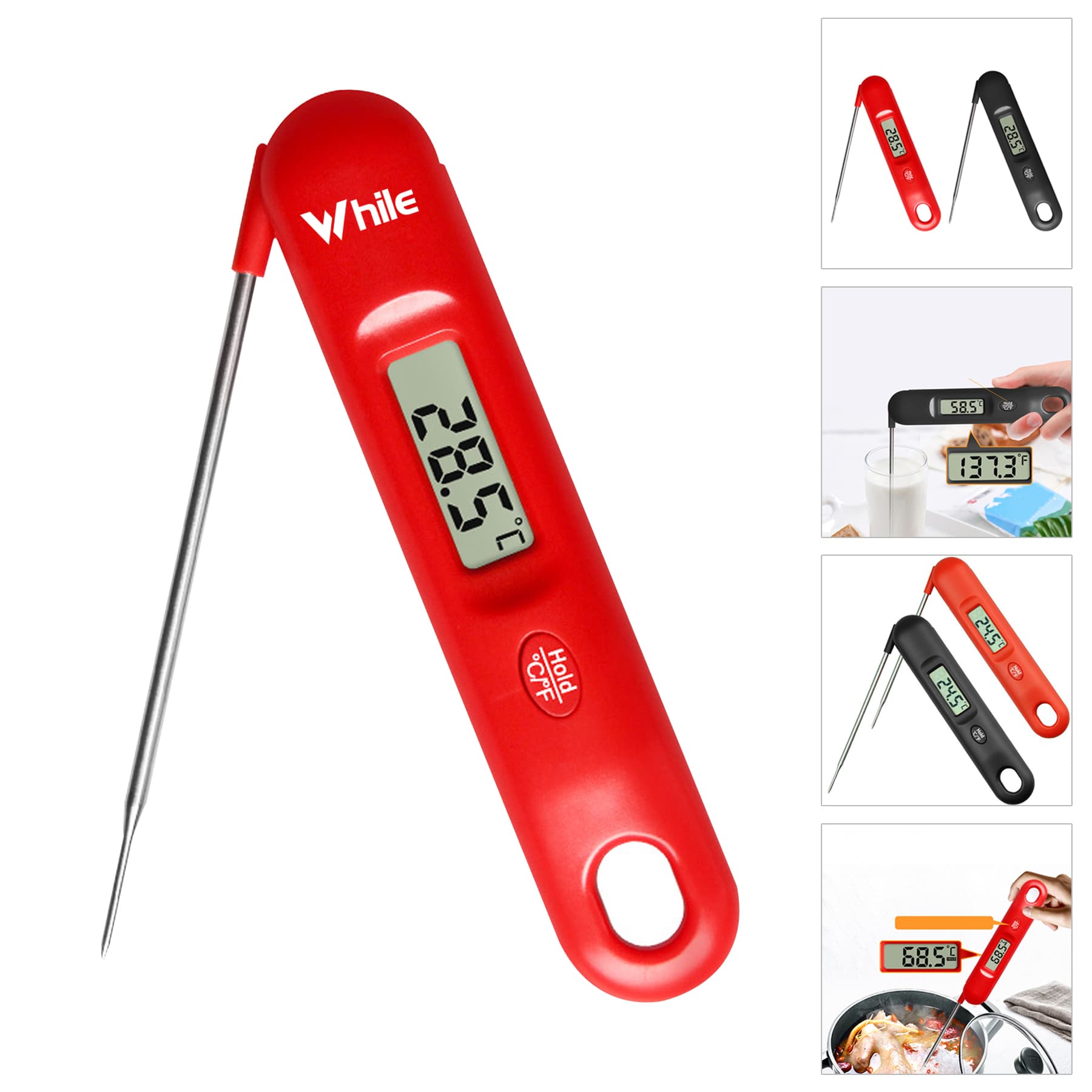 Digital Meat Thermometer for BBQ Grill