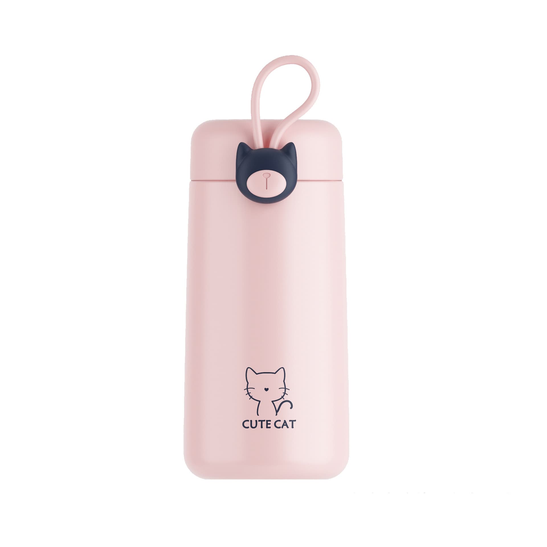 9.5Oz stainless steel cartoon cute portable insulation bottle