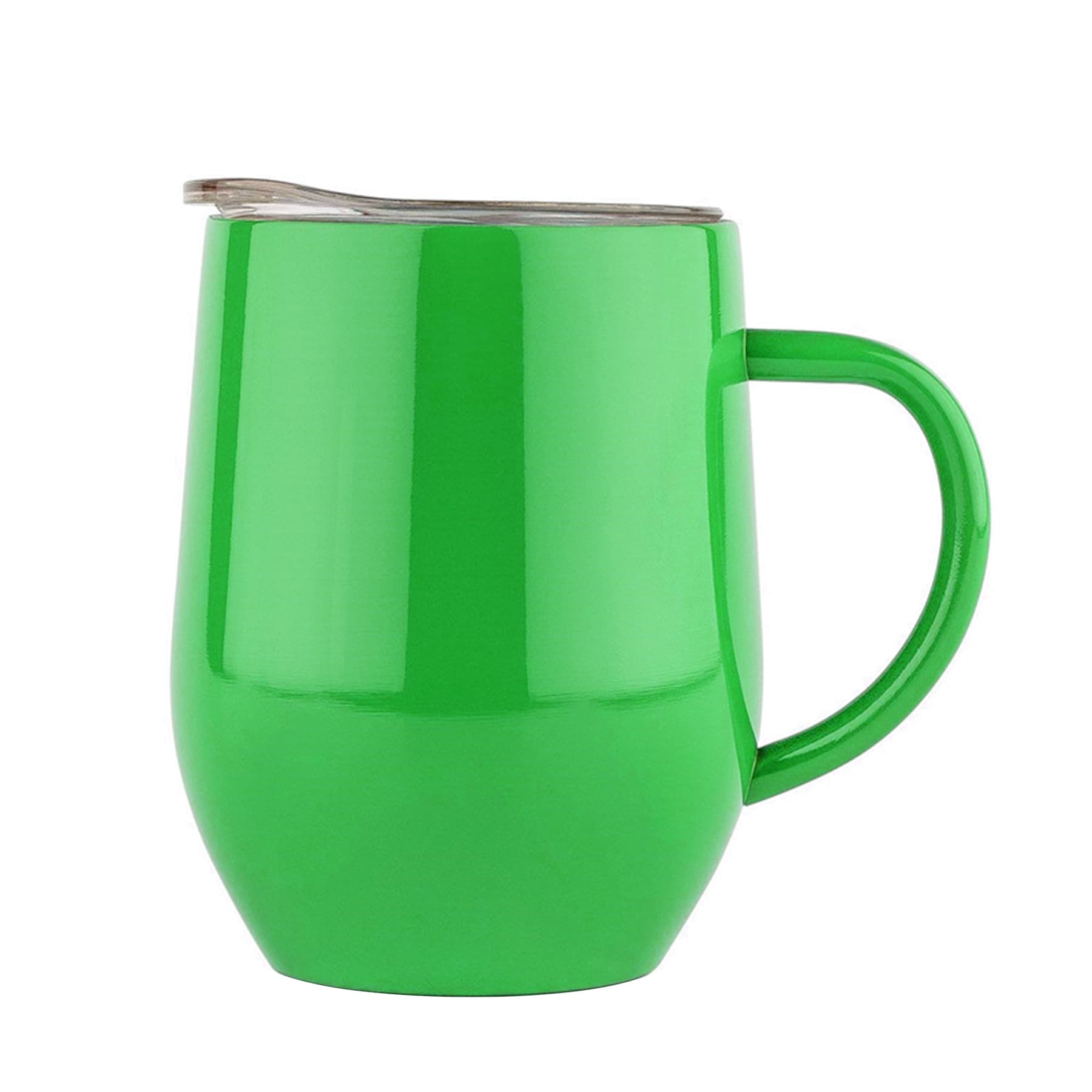 12oz Stainless Steel  Coffee Mug With Handle thumbnail 5