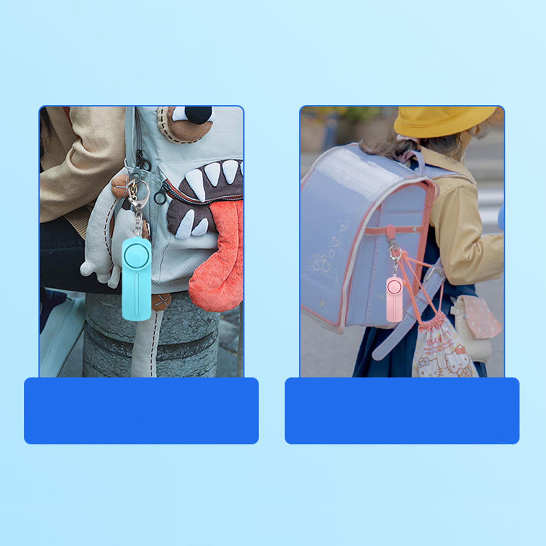 Self Defense Personal Alarm Keychain With Led Light thumbnail 9