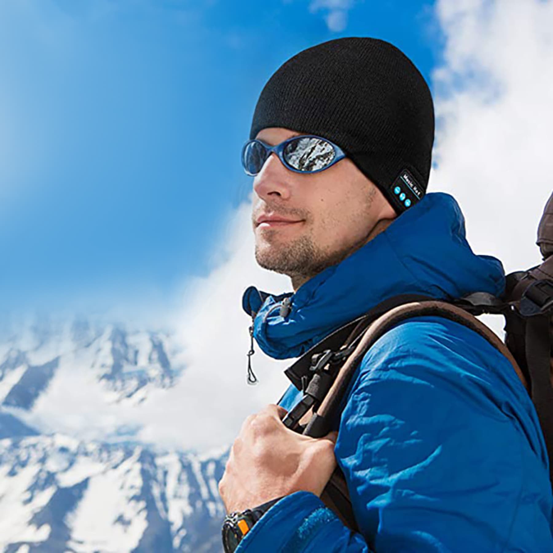 Wireless Knit Beanie Cap With Bluetooth Earphone thumbnail 11