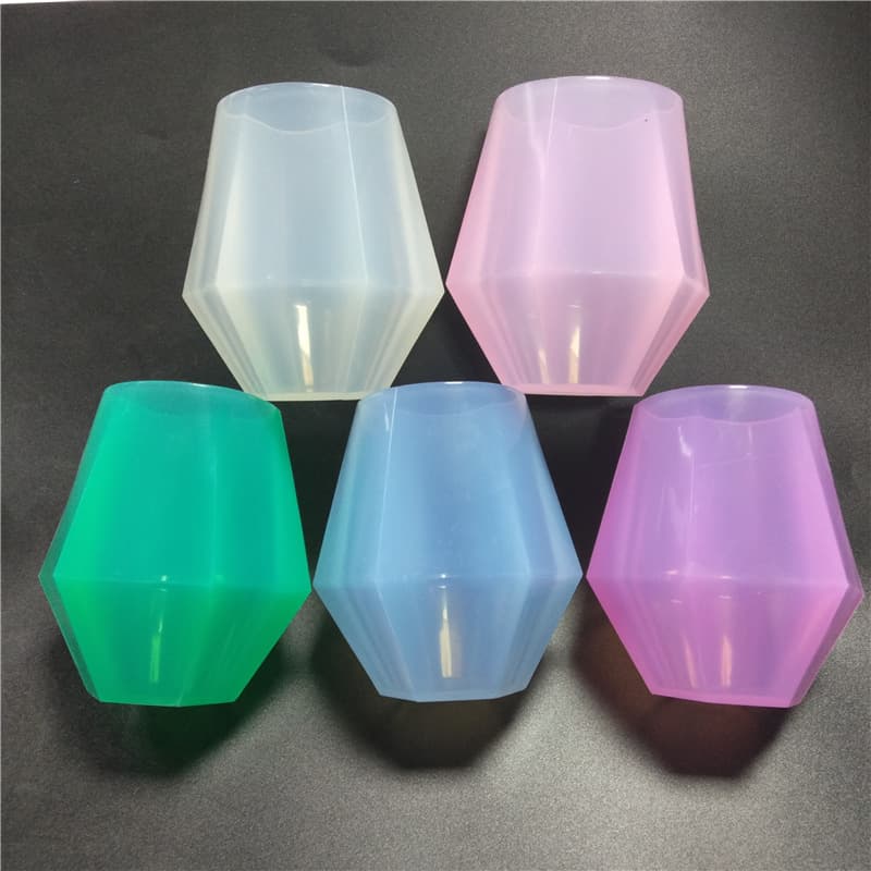 10oz Diamond Silicone Wine Glass thumbnail 5