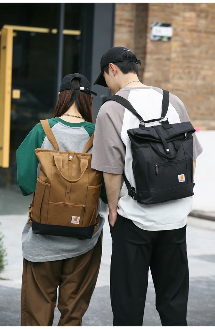 Polyester roll-up backpack thumbnail 3