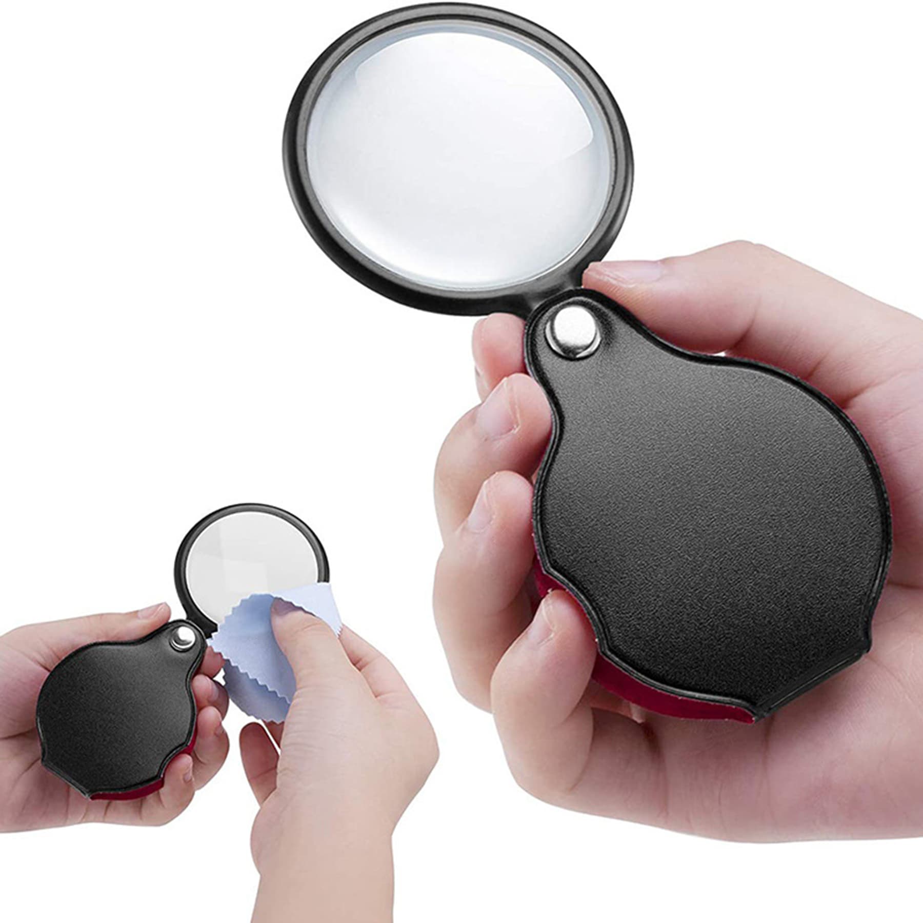 Mini Folding Pocket Magnifying Glass thumbnail 3