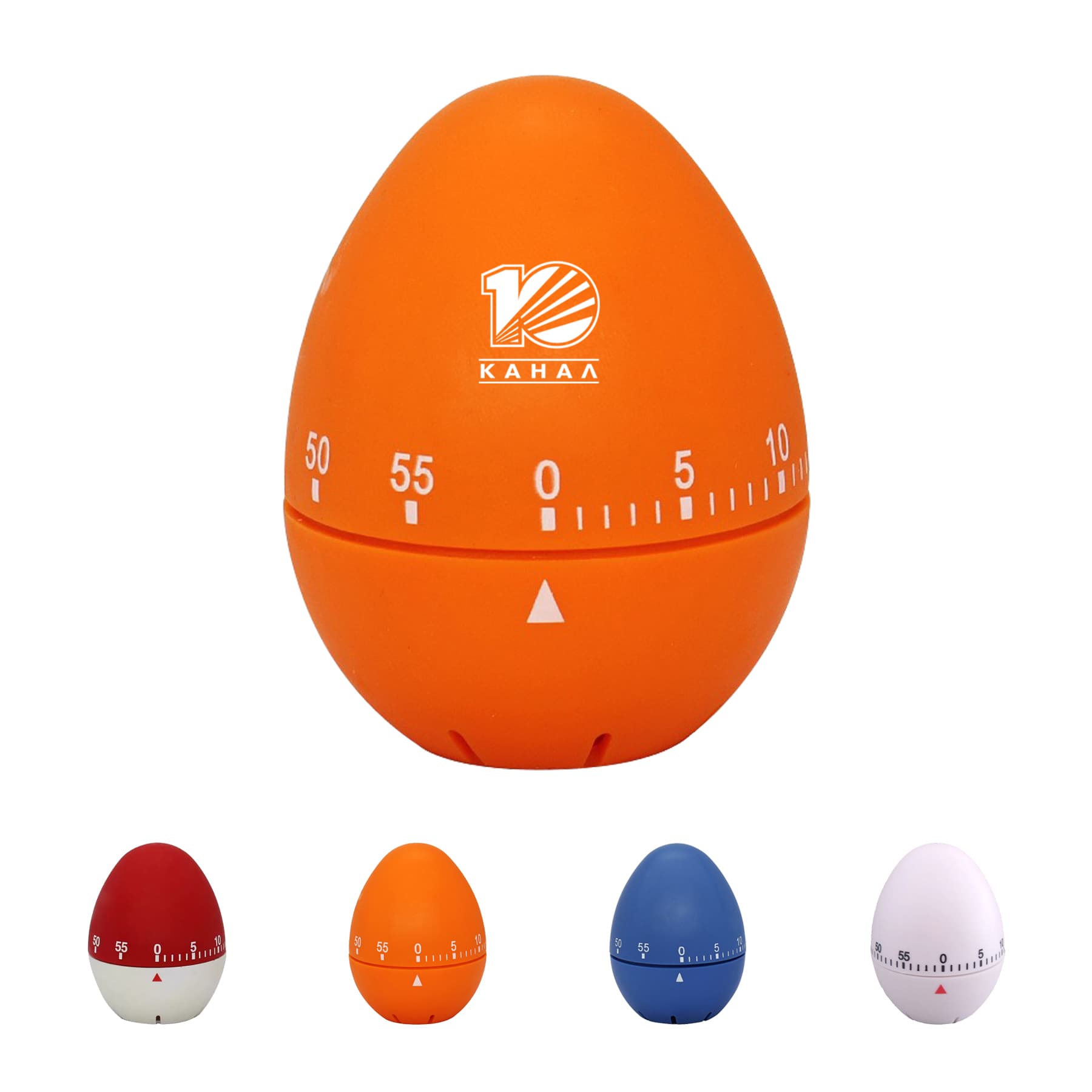 Egg Shape Mechanical Rotating Alarm Timer