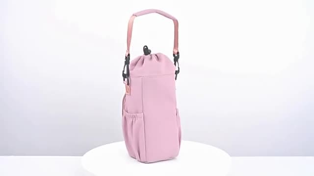 32oz 40oz Custom Insulated Water Bottle Holder with Strap thumbnail 6