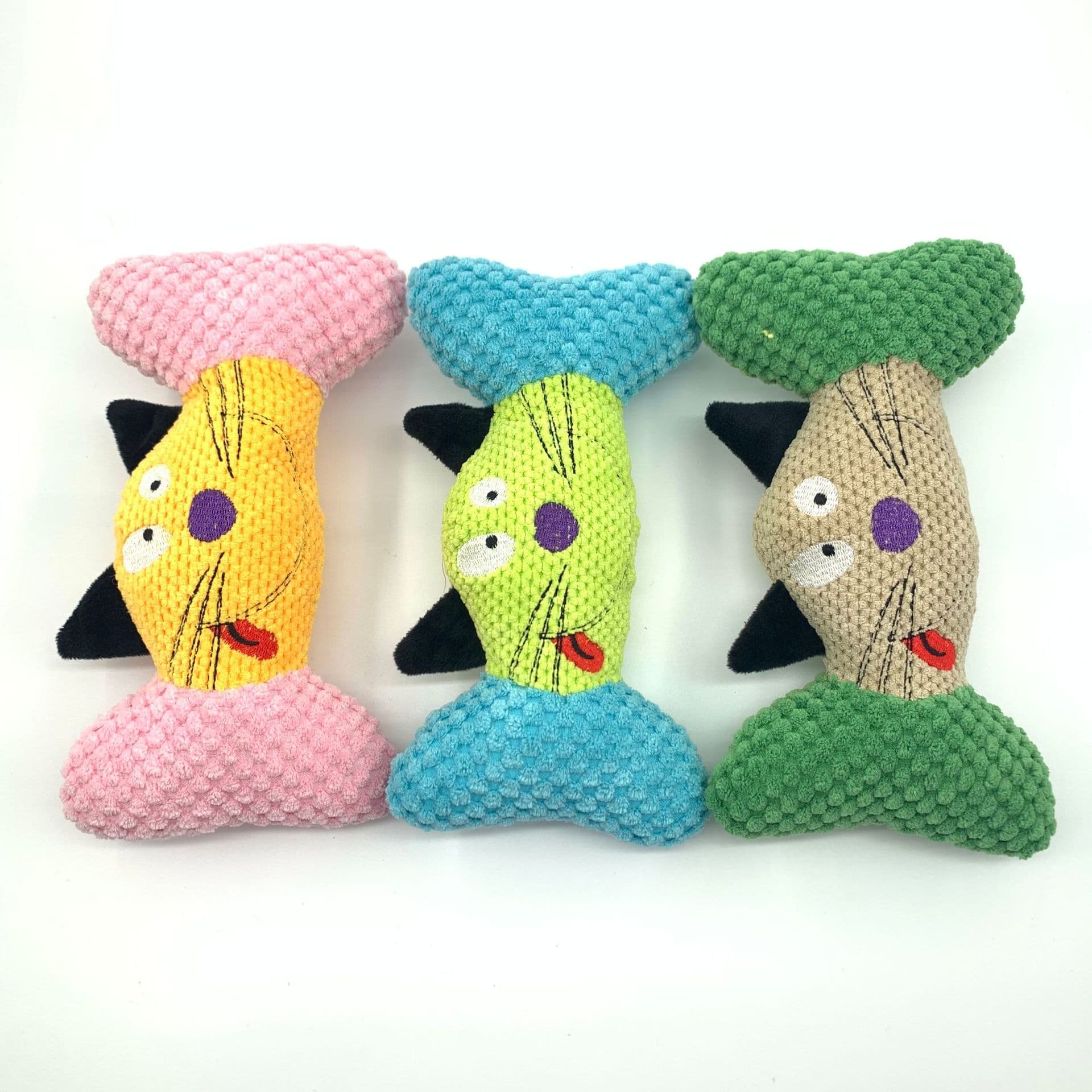 Cat Face Dog Squeaky Toy